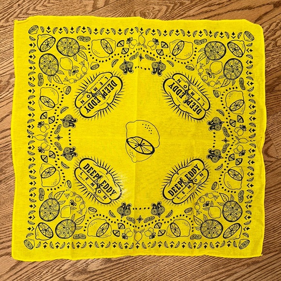 Accessories - Deep Eddy Yellow Bandana
